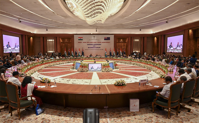 India, New Zealand ink free trade agreement